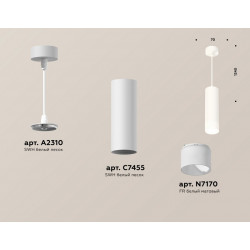 Комплект подвесного светильника с акрилом Ambrella Light XP7455004