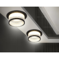 Встраиваемый светильник из стекла Ambrella Light TN1252