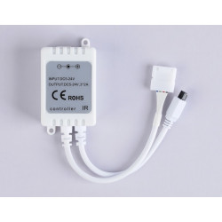 Контроллер для светодиодных лент RGB с инфракрасным пультом 6A 12V 72W/ 24V 144W GS11201 Ambrella Light GS11201