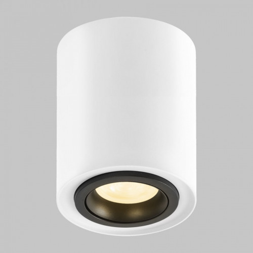 Светильник GU10 1*50W потолочный спот Белый / Черный IL.0005.2400-WBK IMEX