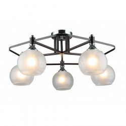 Люстра потолочная 5*Е27 MD.4214-5-S-COFFEE+CH IMEX