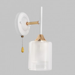 Бра настенное, 1*Е27, белый+золото MD.2188-1-W-WH+FGD IMEX
