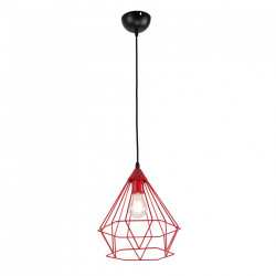 Люстра подвесная 1*60Вт E27 MD.1706-1-P RED IMEX