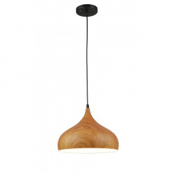 Люстра подвесная 1*Е27 MD.5797-1-P-BK+WOOD IMEX