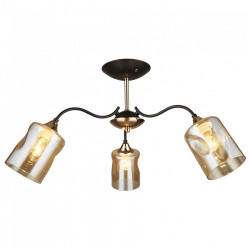 Люстра потолочная 3*60Вт E27 MD.4052-3-S COFFEE+FGD IMEX