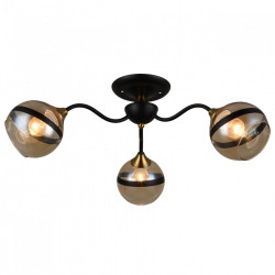 Люстра потолочная 3*60Вт E27 MD.3595-3-S COFFEE+FGD IMEX