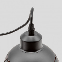Люстра подвесная 1*60Вт E27 MD.2884-1-P BK+GD IMEX