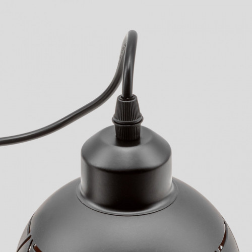 Люстра подвесная 1*60Вт E27 MD.2884-1-P BK+GD IMEX