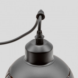 Люстра подвесная 1*60Вт E27 MD.2884-1-P BK+GD IMEX