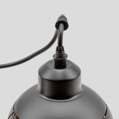 Люстра подвесная 1*60Вт E27 MD.2884-1-P BK+GD IMEX