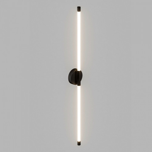 Бра настенное двойное LED 14W, матовый черный PLW-7048-1000SBK IMEX