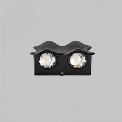 Светильник настенный LED 4x1W 4200K Черный 220V IP54 IL.0014.0019-4-BK IMEX