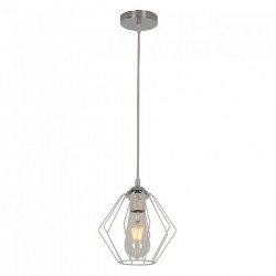 Люстра подвесная 1*60Вт E27 MD.3099-1-P WH+CH IMEX