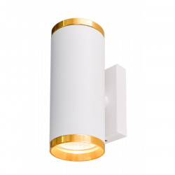 Светильник GU10 2*50W настенный спот Белый+Золото IL.0005.5215 GD IMEX