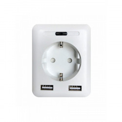 Умная Wi-Fi розетка 10A + 2 * USB SML-221 WH IMEX