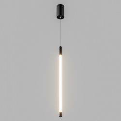 Светильник подвесной LED 8W, матовый черный PLC-7048-450-P_SBK IMEX