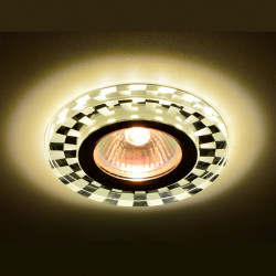 Светильник MR16+LED встраиваемый ALUM/MATT 35Вт+LED 3Вт IL.0026.3903 IMEX