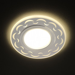 Светильник MR16+LED 3W 4000K, встраиваемый акрил, CH/WH+CH IL.0030.0102 IMEX