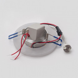 Светильник MR16+LED 3W 4000K, встраиваемый акрил, CH/WH+CH IL.0030.0102 IMEX
