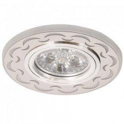 Светильник MR16+LED 3W 4000K, встраиваемый акрил, CH/WH+CH IL.0030.0102 IMEX