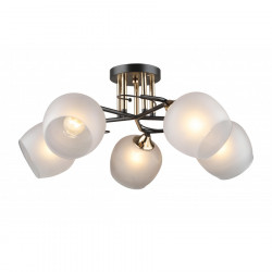 Люстра потолочная 5*Е27 MD.5996-5-S-COFFEE+FGD IMEX