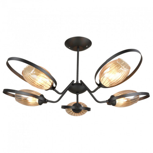 Люстра потолочная 5*60Вт E27 MD.3616-5-P BK IMEX