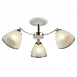 Люстра потолочная 3*60Вт E27 MD.1092-3-S WH+FGD IMEX