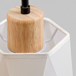 Люстра потолочная 3*Е27 MD.5714-3-S-BK+WOOD IMEX