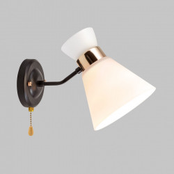 Бра настенное 1*Е27 MD.5692-1-W-COFFEE+FGD IMEX