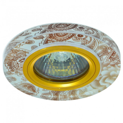 Светильник MR16+LED встраиваемый G/Multicolor 35Вт+LED 3Вт IL.0026.3409 IMEX