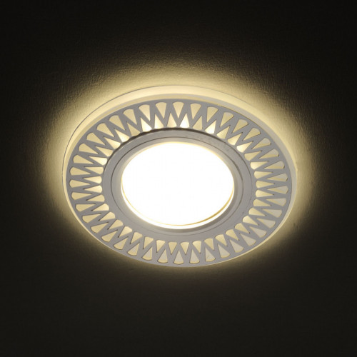 Светильник MR16+LED 3W 4000K, встраиваемый акрил, CH/WH+CH IL.0030.0702 IMEX