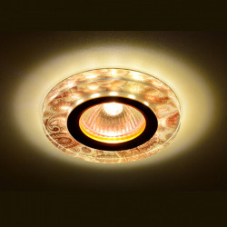Светильник MR16+LED встраиваемый G/Multicolor 35Вт+LED 3Вт IL.0026.3409 IMEX