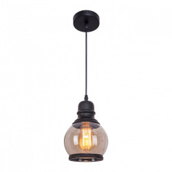 Люстра подвесная 1*60Вт E27 MD.0168-1-P BK IMEX