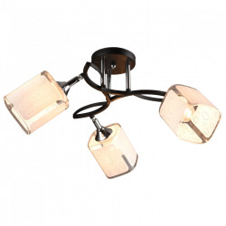Люстра потолочная 3*60Вт Е27 MD.3499-3-S BK+CH IMEX