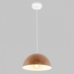 Люстра подвесная 1*Е27 MD.5660-1-P-WT+WOOD IMEX