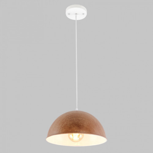 Люстра подвесная 1*Е27 MD.5660-1-P-WT+WOOD IMEX