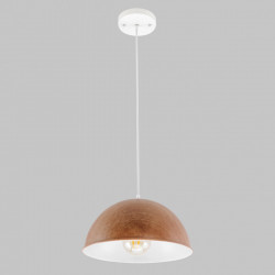 Люстра подвесная 1*Е27 MD.5660-1-P-WT+WOOD IMEX