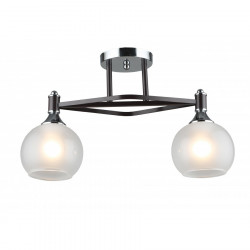Люстра потолочная 2*Е27 MD.4214-2-S-COFFEE+CH IMEX