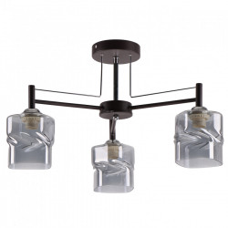 Люстра потолочная 3*60Вт E27 MD.4237-3-S BR+CH IMEX