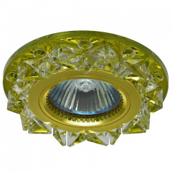 Светильник MR16+LED встраиваемый G/CLEAR 35Вт+LED 3Вт IL.0026.0603 IMEX