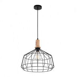 Люстра подвесная 1*60Вт E27 MD.0911-1-P BK IMEX