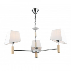Люстра потолочная 3*Е27 MD.4221-3-P-CH+WH IMEX