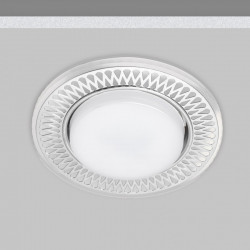 Светильник GX53+LED 4W 4000K, встраиваемый АКРИЛ CH/WH+CH IL.0031.0302 IMEX