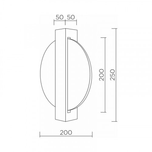 Настенный светильник LED4U L7389-250 BS