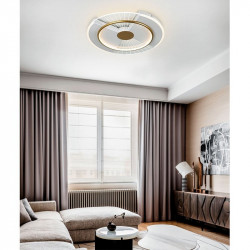 Потолочный cветильник LED4U L1023-500 WH-GD