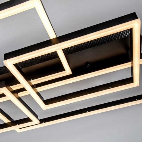 Потолочный cветильник LED4U L11046-4 BK Потолочный cветильник LED4U L11046-4 BK