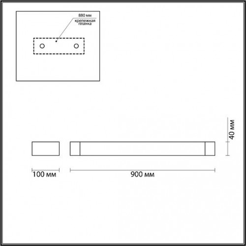 Настенный светильник ODEON LIGHT ARNO 3888/24WB