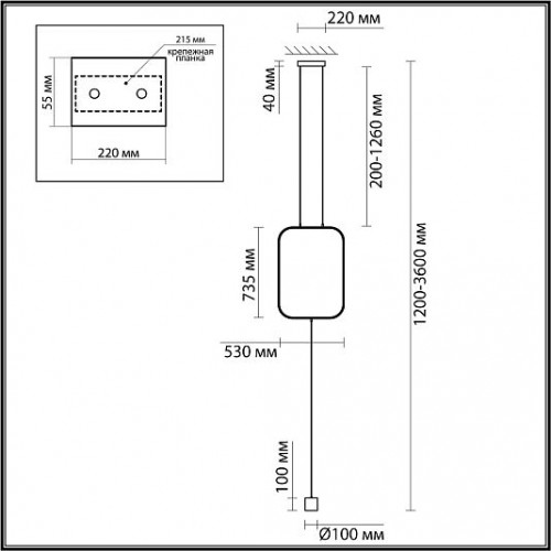 Напольный светильник ODEON LIGHT TEO 7022/27FLA Напольный светильник ODEON LIGHT TEO 7022/27FLA