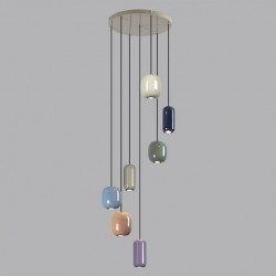 Люстра каскадная ODEON LIGHT OVALI 5053/7