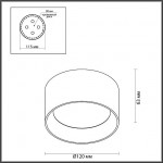 Потолочный светильник ODEON LIGHT OBEN 6622/10CL